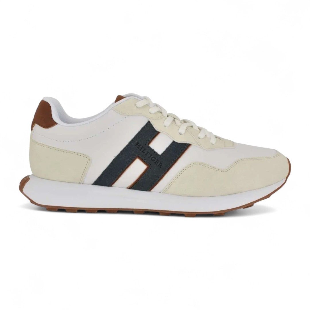 Tommy Hilfiger Vanlon Lace Up Sneakers Men - WHTGRY - White/ Gray / 39