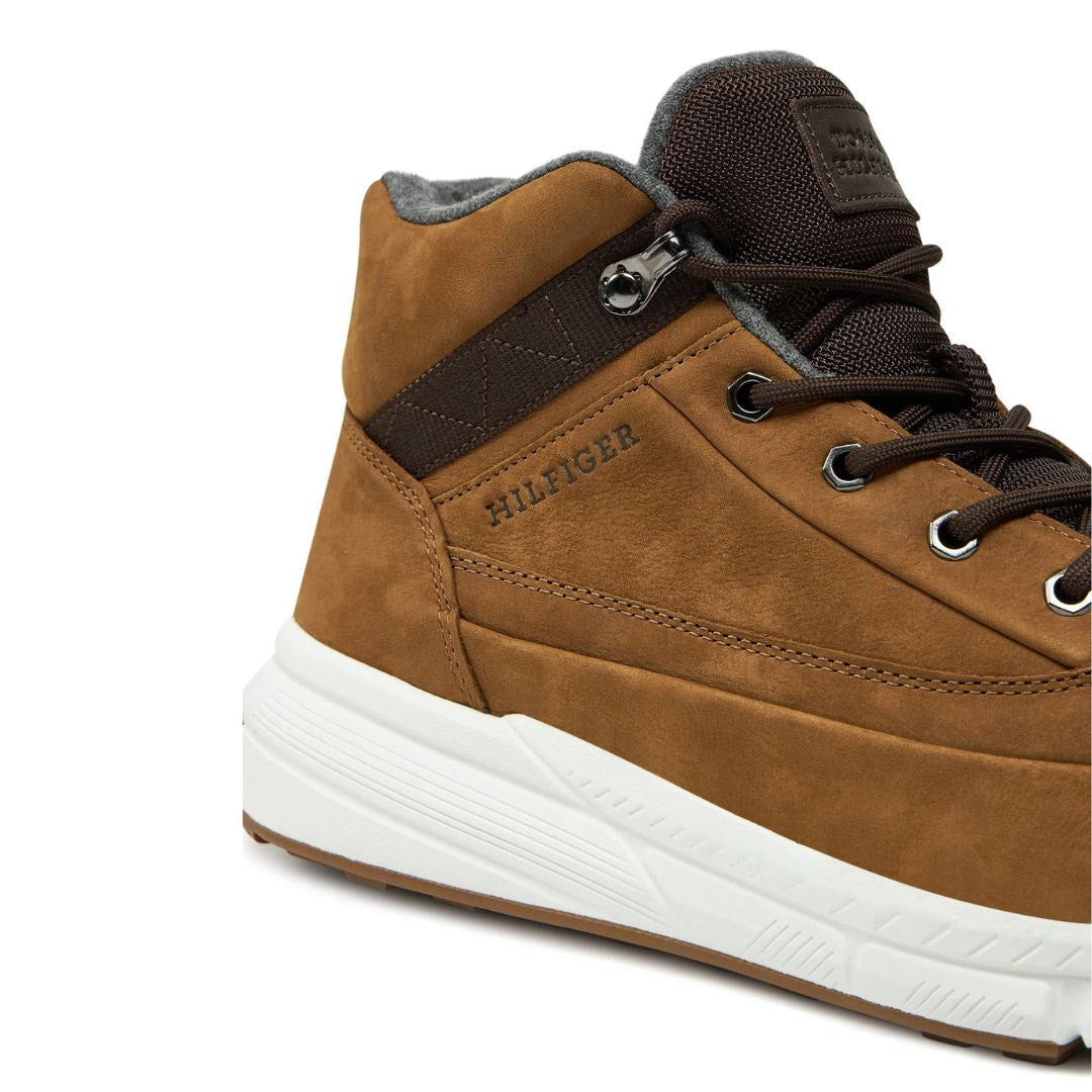 Tommy Hilfiger Warm Nubuck Hybrid B Sneakers FM0FM05189-TAN - Tan / 43