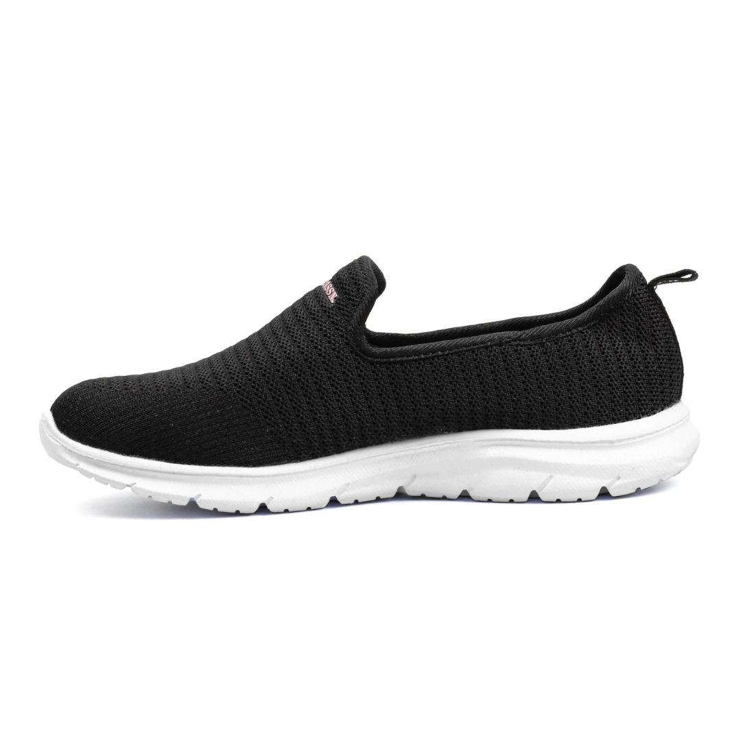U.S. POLO ASSN. Basic Slip-On Sneakers Women - BLKWHT