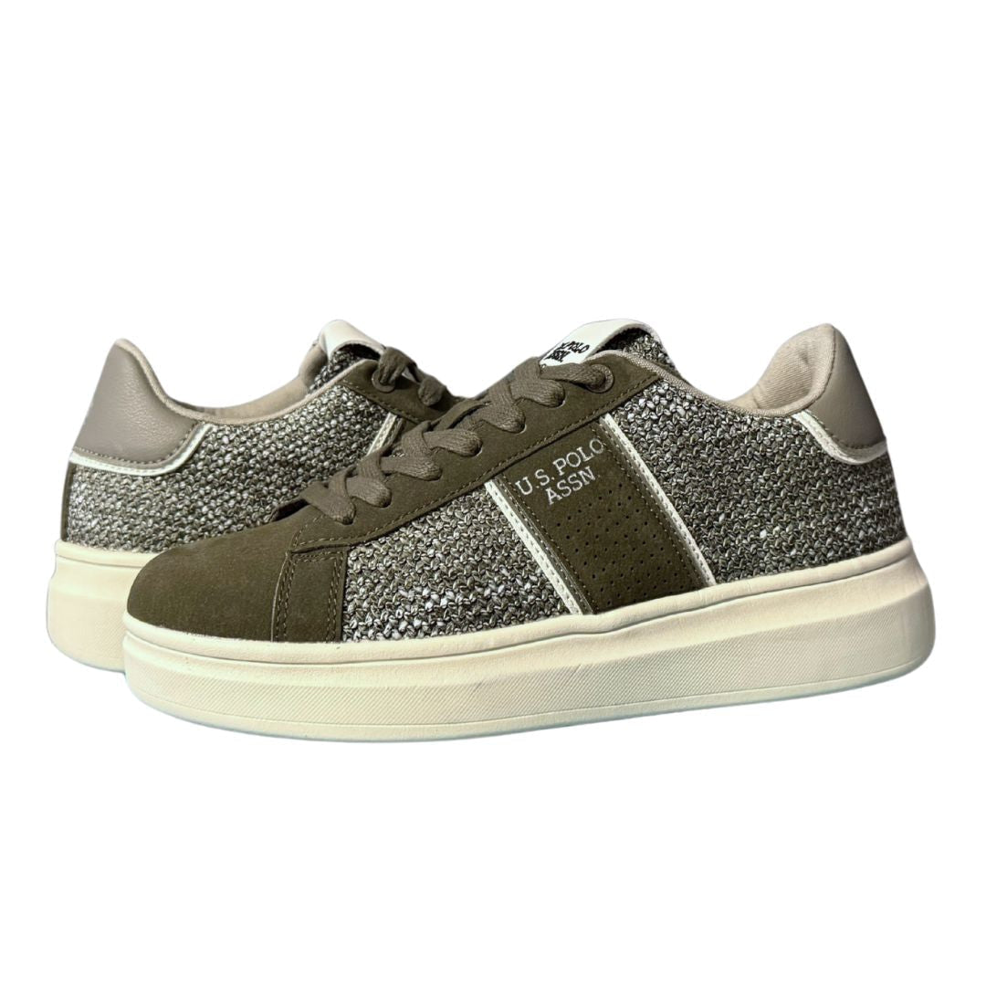 U.S. POLO ASSN. Chunky Sneakers Men US212P00F-OLV - Olive / 40