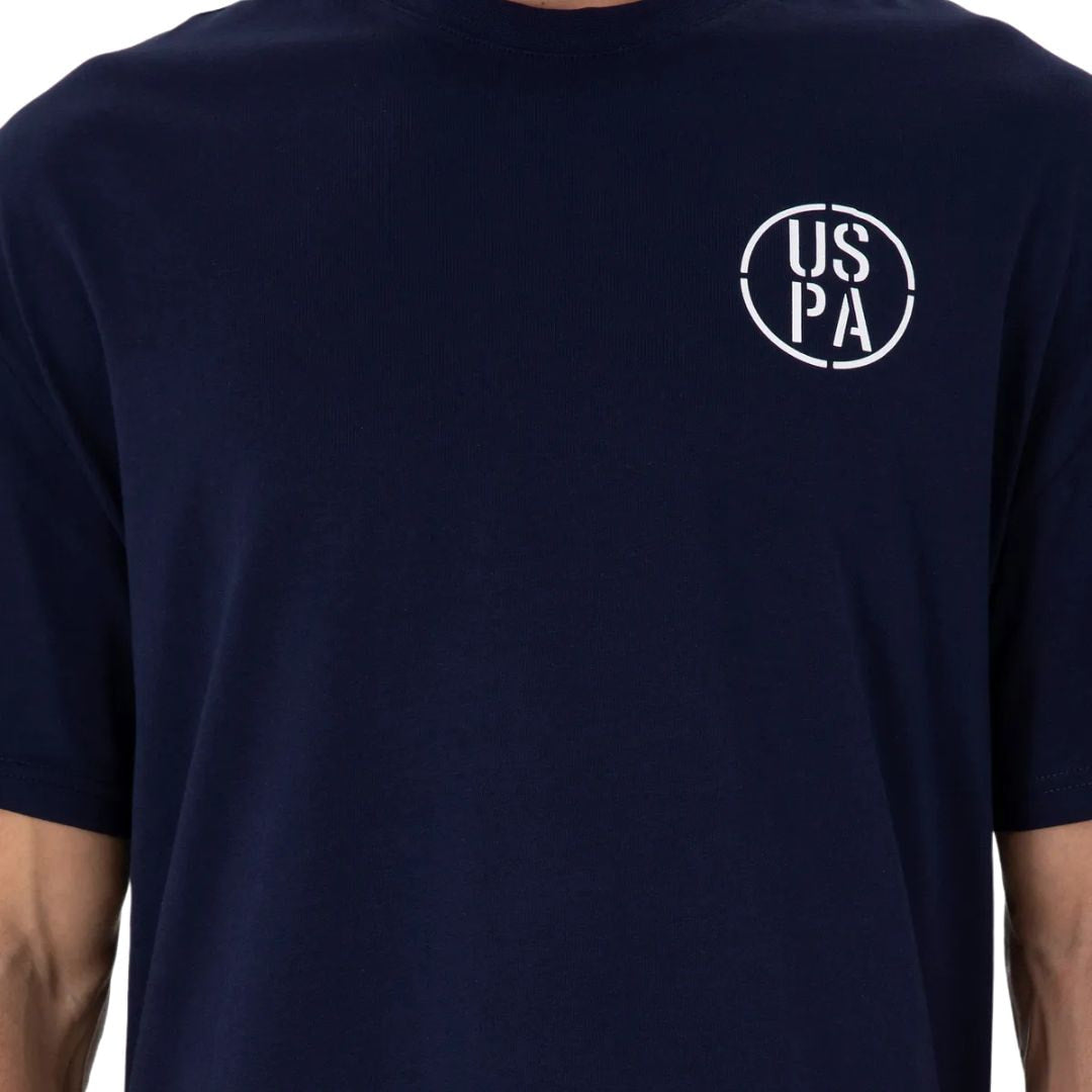 U.S. POLO ASSN. Crew Neck Logo T-Shirt Men 150289283-VR027-DRKNVY