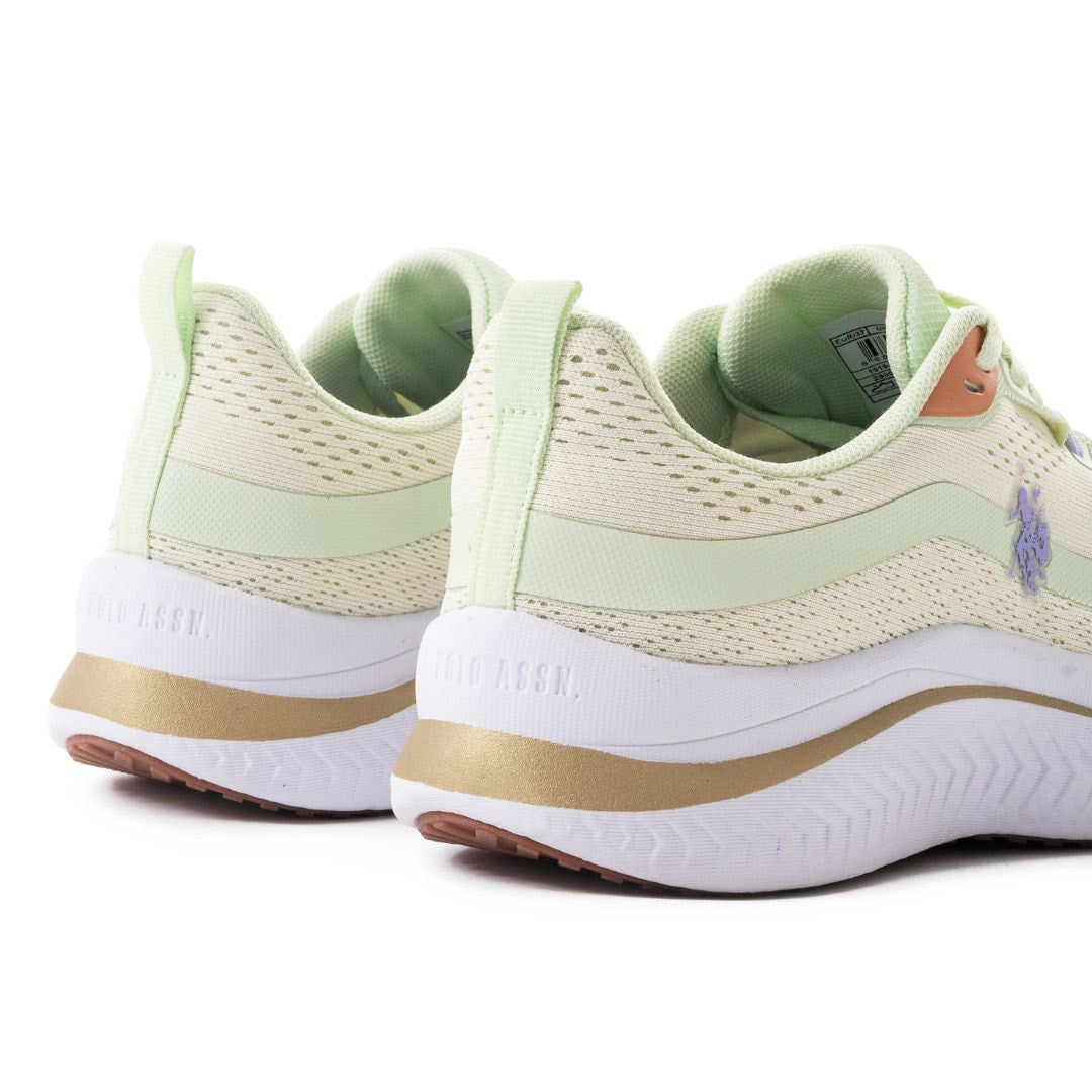 U.S. POLO ASSN. Genesis WMN 5FX Sneakers Women - GRNGLD