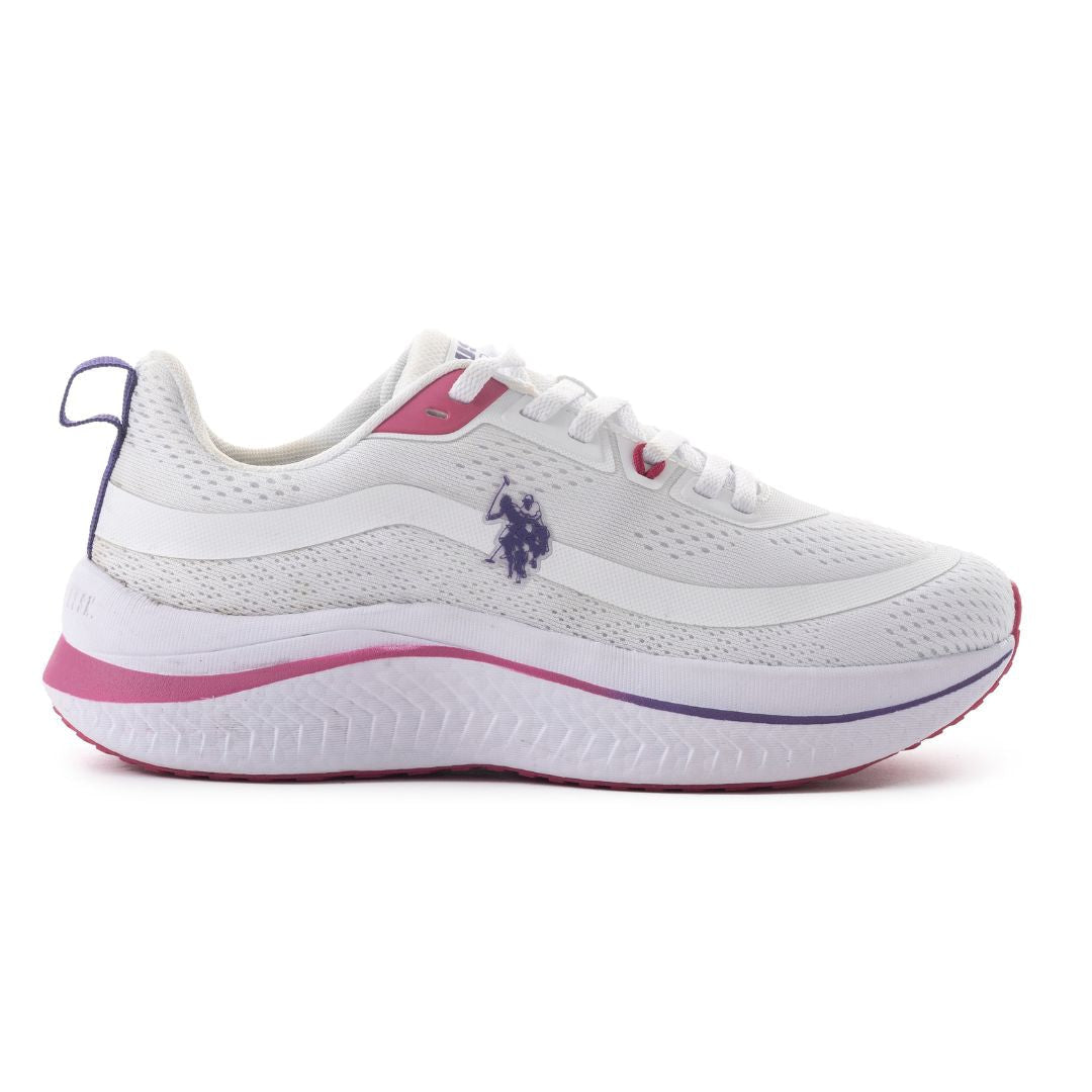 U.S. POLO ASSN. Genesis WMN 5FX Sneakers Women - WHTPNK - White/ Pink / 38