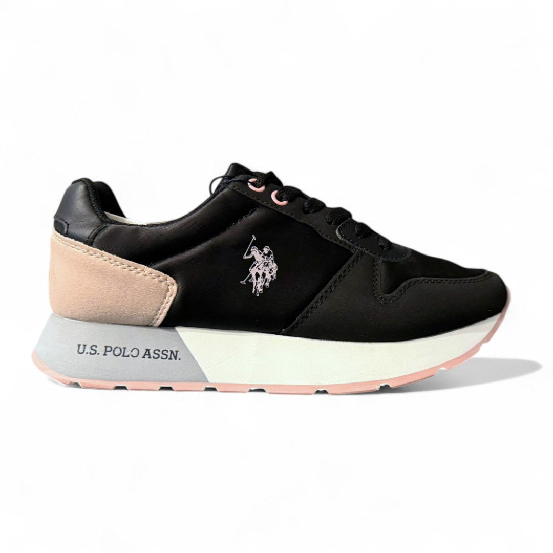 U.S. POLO ASSN. Kitty 002 Sneakers Women - BLKPNK - Black / 35