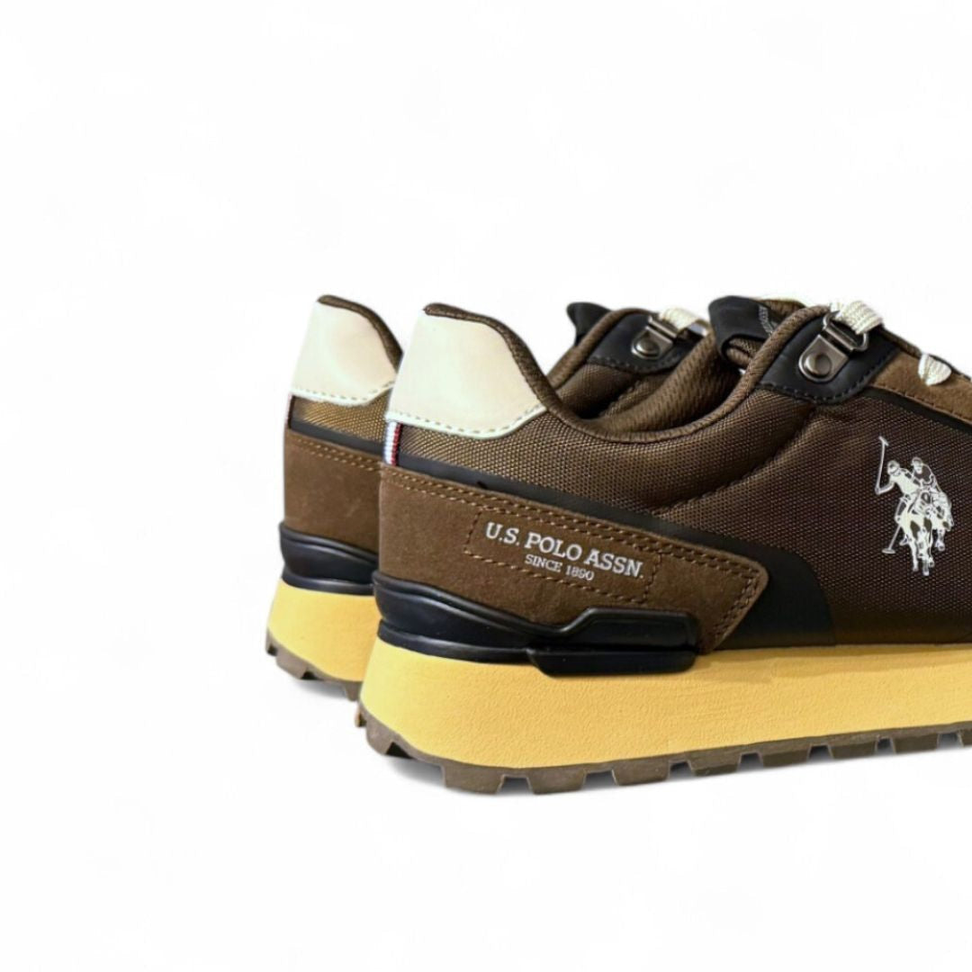 U.S. POLO ASSN. Retro Trail Sneakers Men - BRN