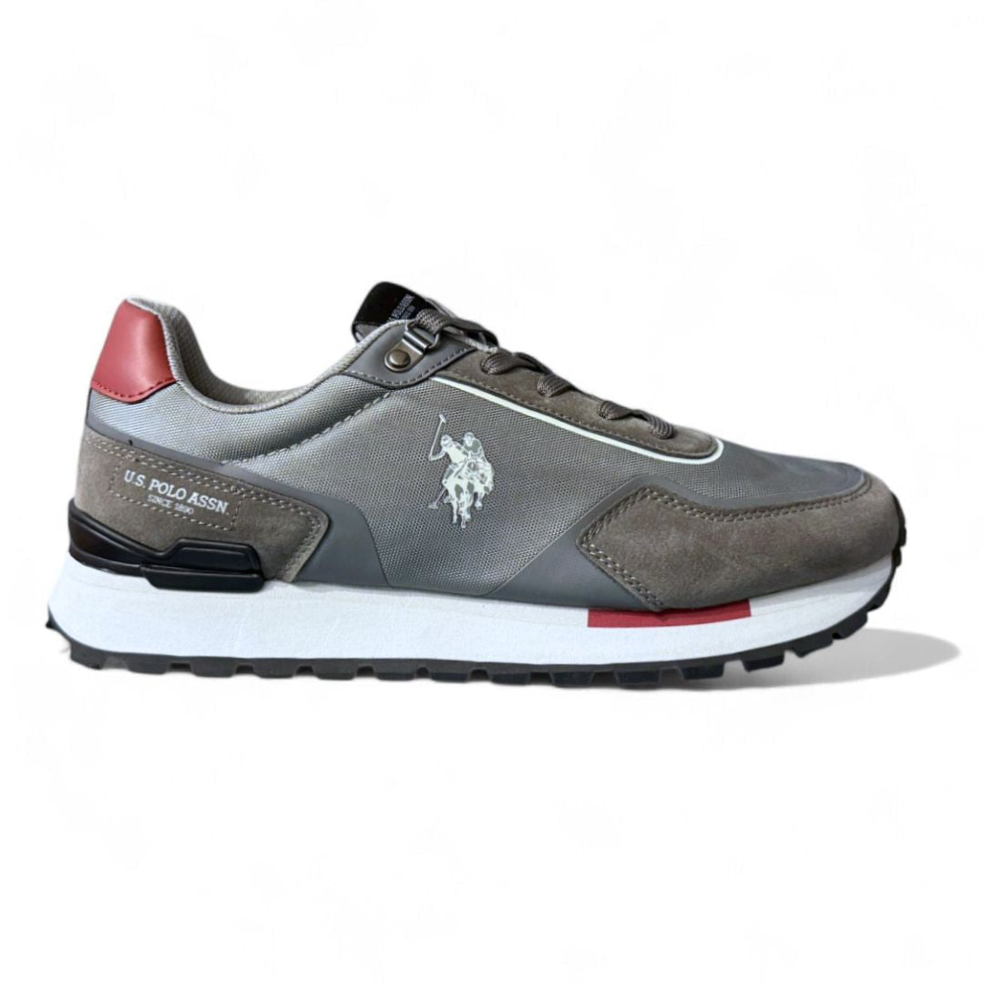 U.S. POLO ASSN. Retro Trail Sneakers Men - GRY - Gray / 40