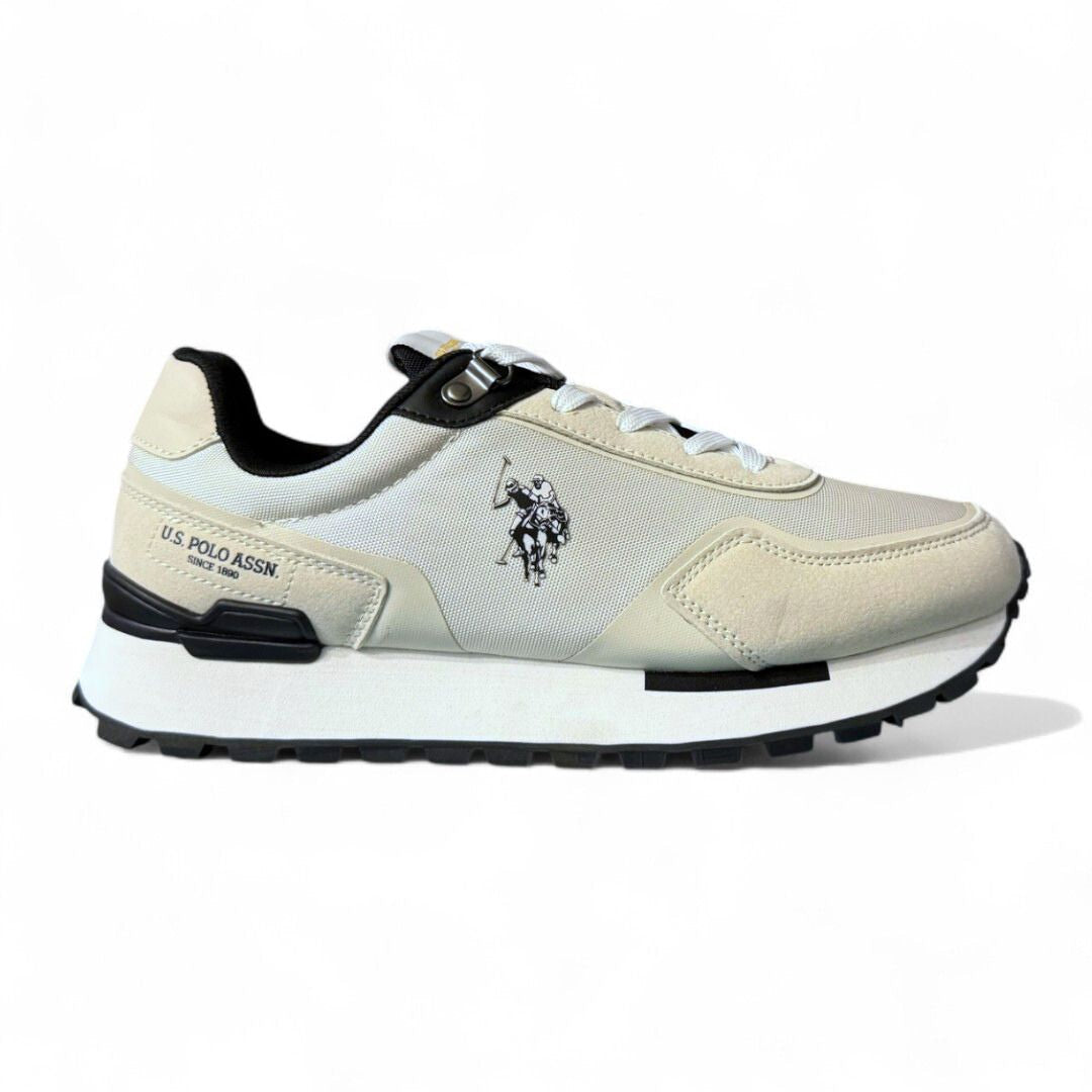 U.S. POLO ASSN. Retro Trail Sneakers Men - OFFWHT - Off White / 40