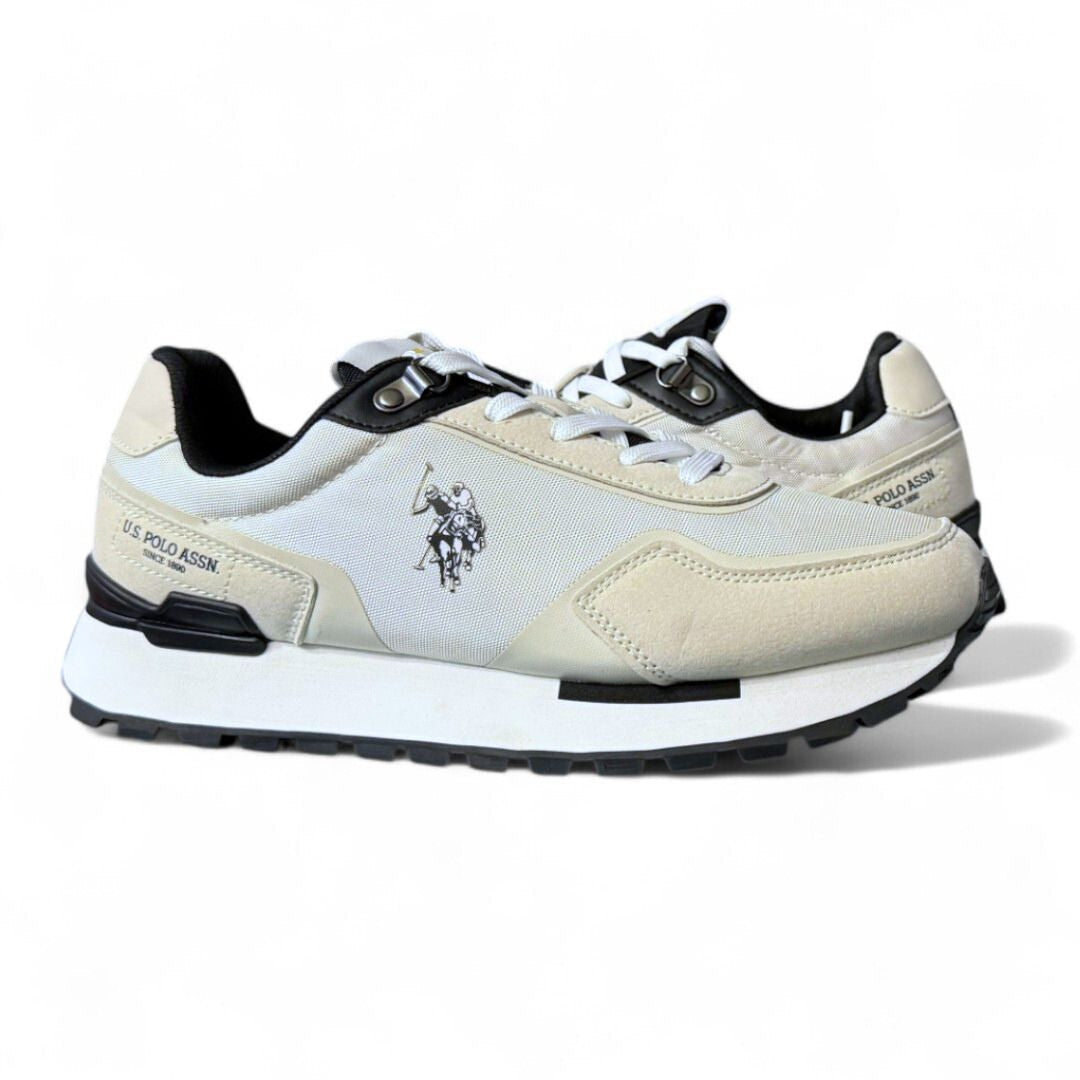 U.S. POLO ASSN. Retro Trail Sneakers Men - OFFWHT