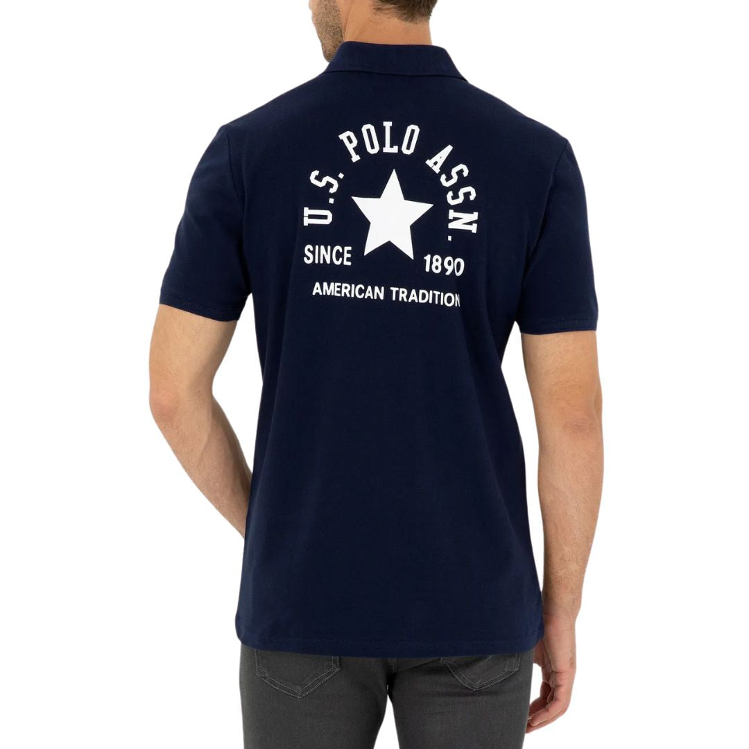 U.S. POLO ASSN. Polo Shirt Men 50288504-VR033-DRKNVY