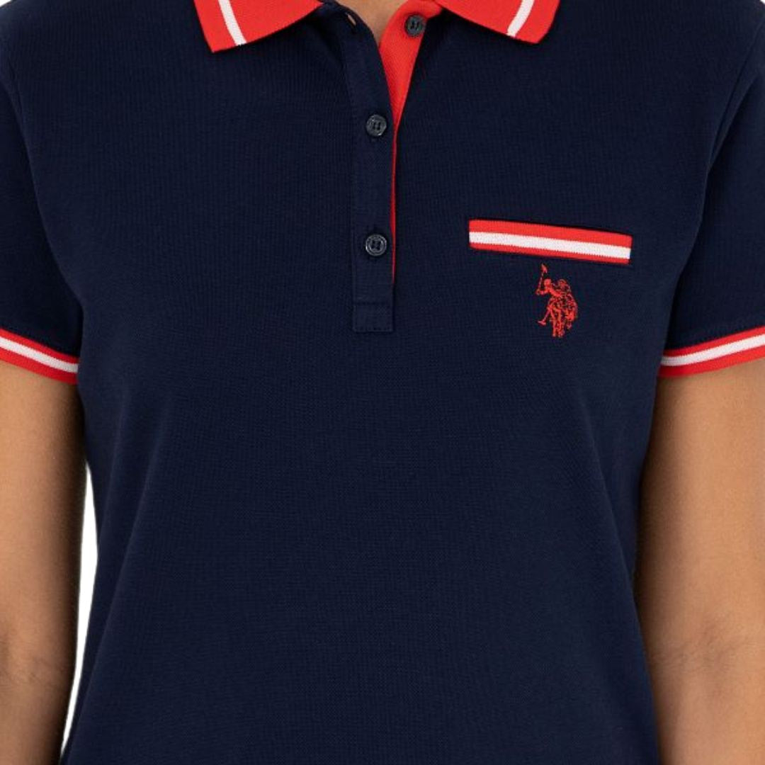 U.S. POLO ASSN. Polo Shirt Women 1381534-VR213-NVY