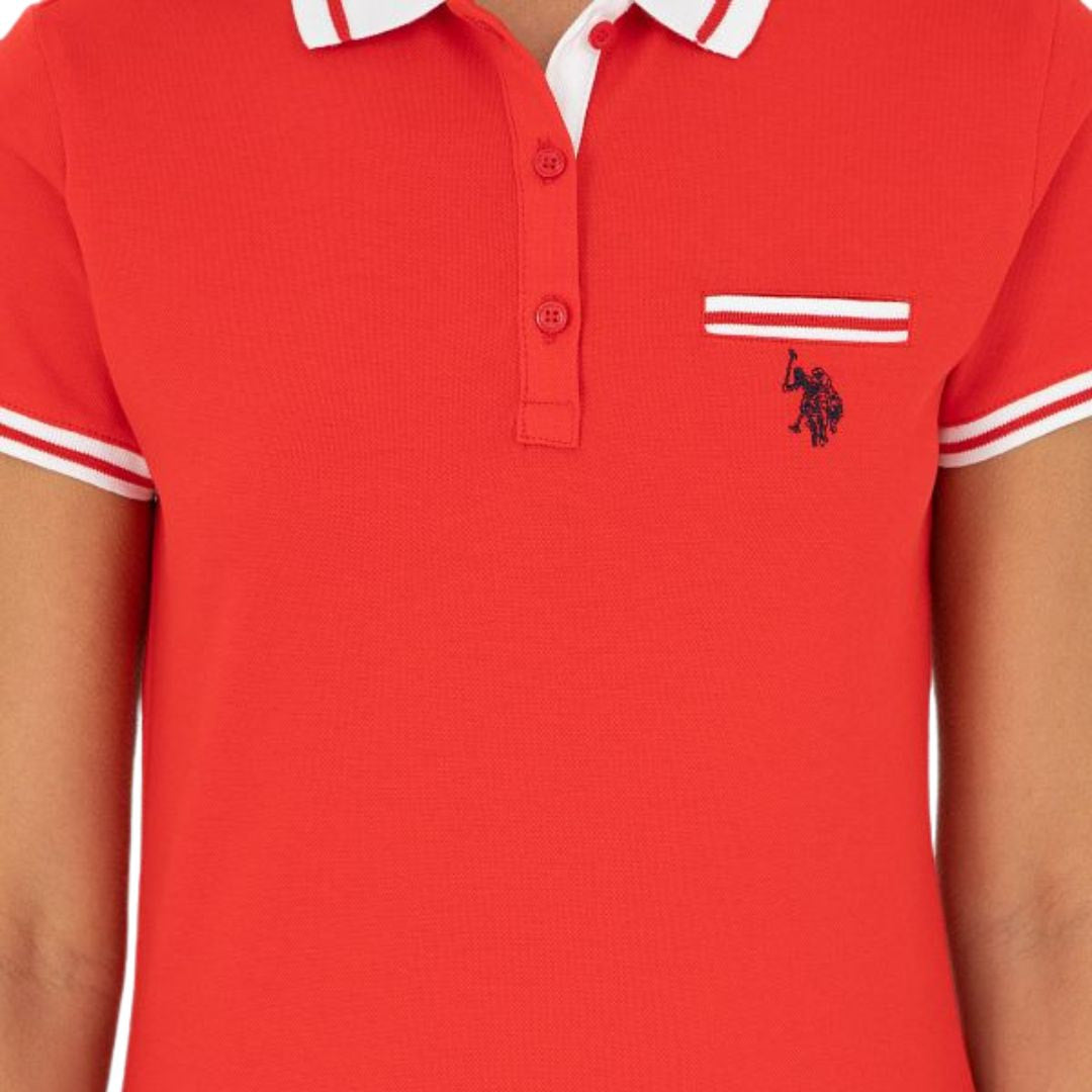 U.S. POLO ASSN. Polo Shirt Women 1381534-VR213-RED