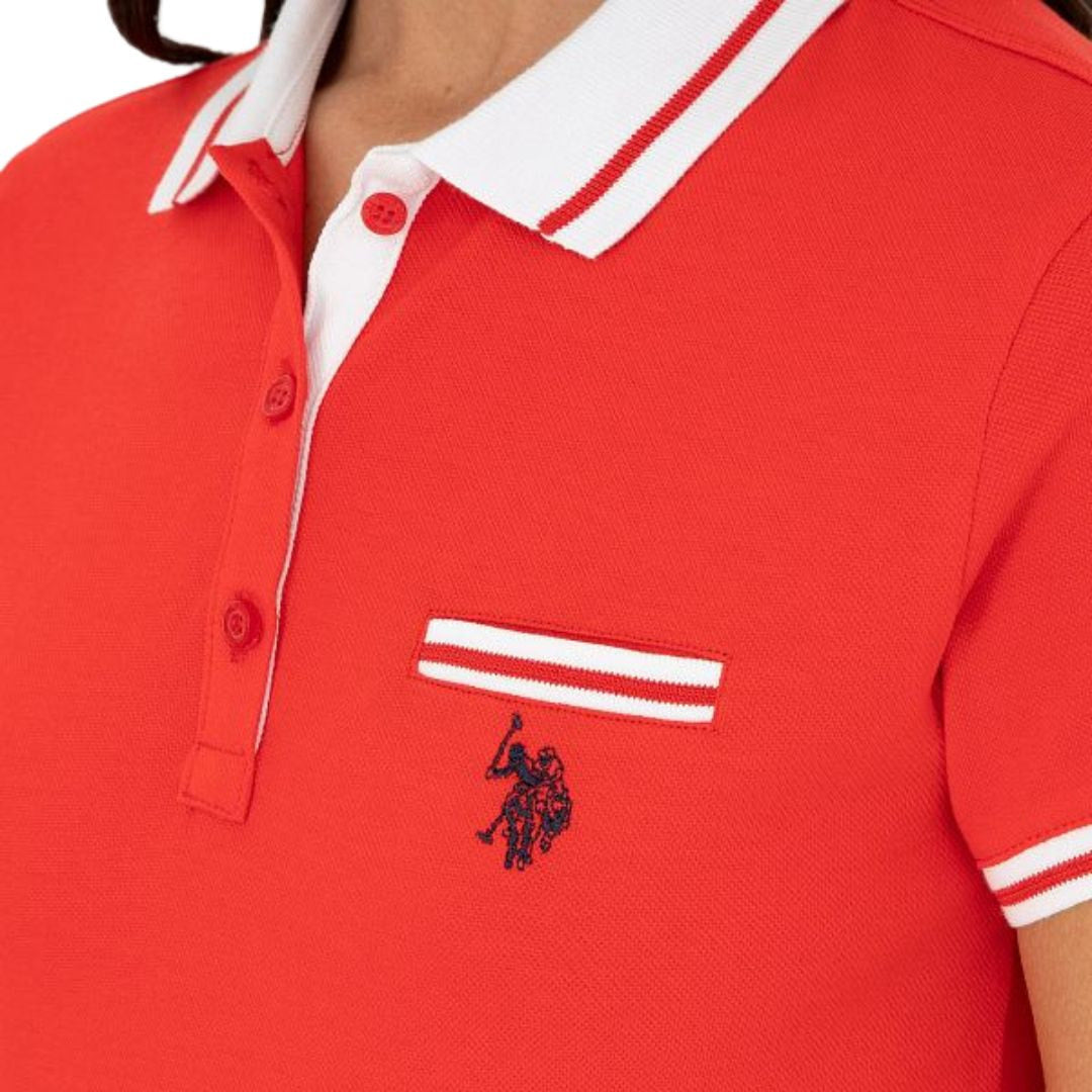 U.S. POLO ASSN. Polo Shirt Women 1381534-VR213-RED