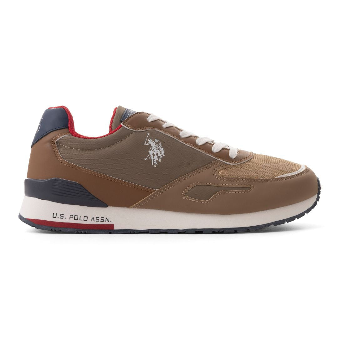 U.S. POLO ASSN. TABRY 006RL-TANRED - Tan/ Red / 40