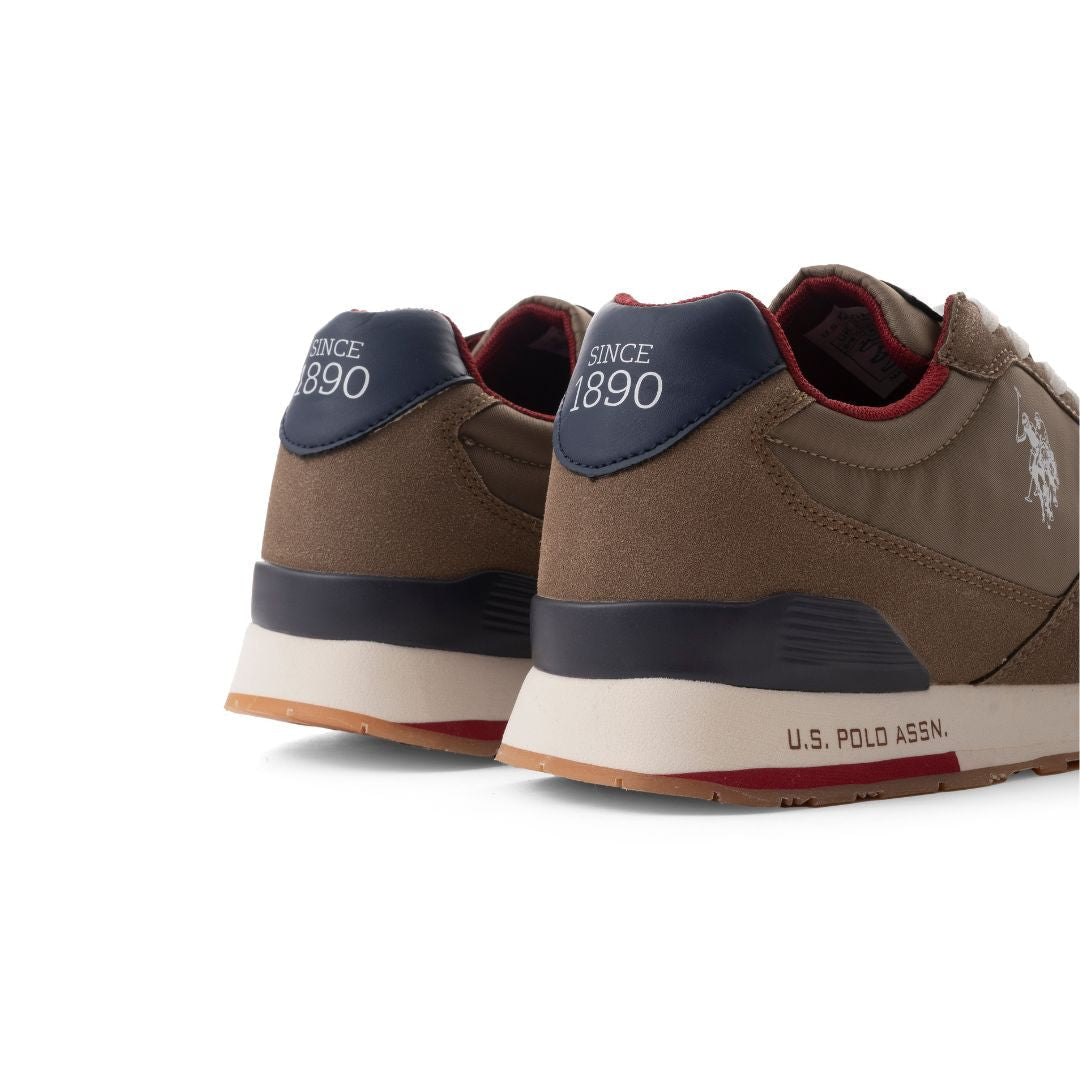 U.S. POLO ASSN. TABRY 006S-TANRED
