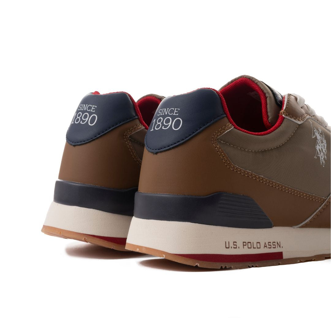 U.S. POLO ASSN. TABRY 006SL-TANRED