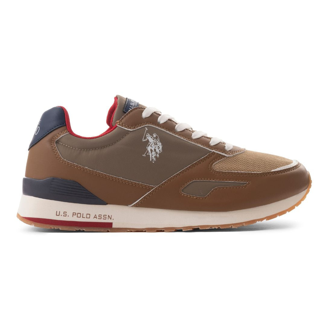 U.S. POLO ASSN. TABRY 006SL-TANRED - Tan/ Red / 40