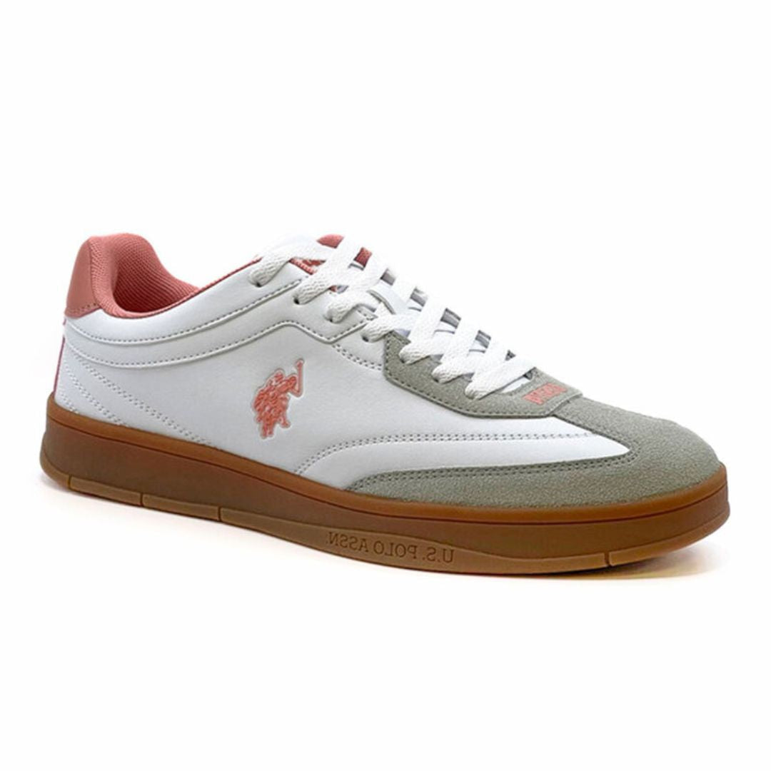 U.S. POLO ASSN. Vale WMN Glb 5Fx Sneakers - WHTPNK