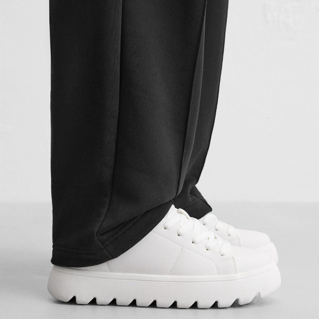 ZARA CHUNKY LACE UP SNEAKERS 2208-520-WHT