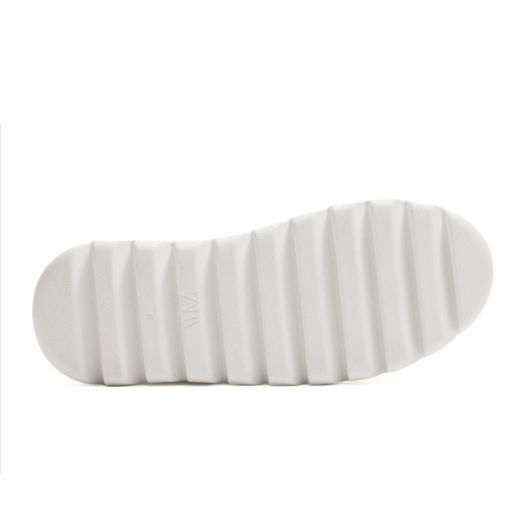 ZARA CHUNKY LACE UP SNEAKERS 2208-520-WHT