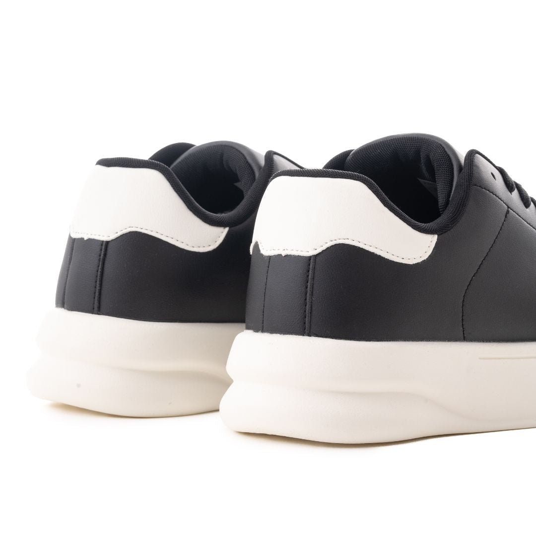 ZARA MONOCHROME CHUNKY SOLE SNEAKERS 2255-120-BLKWHT