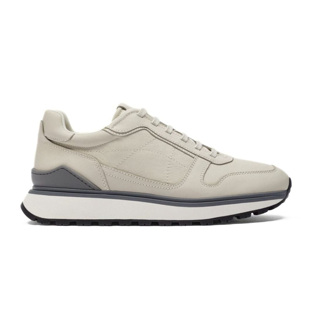 ZARA Retro Leather Trainer Men 2315-920-GRY - Gray / 40