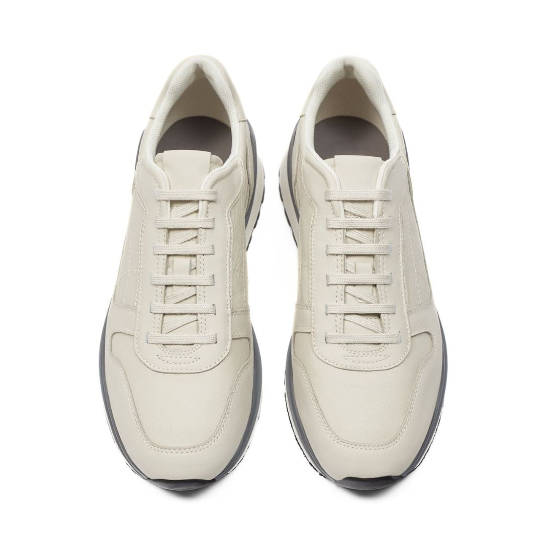 ZARA Retro Leather Trainer Men 2315-920-GRY