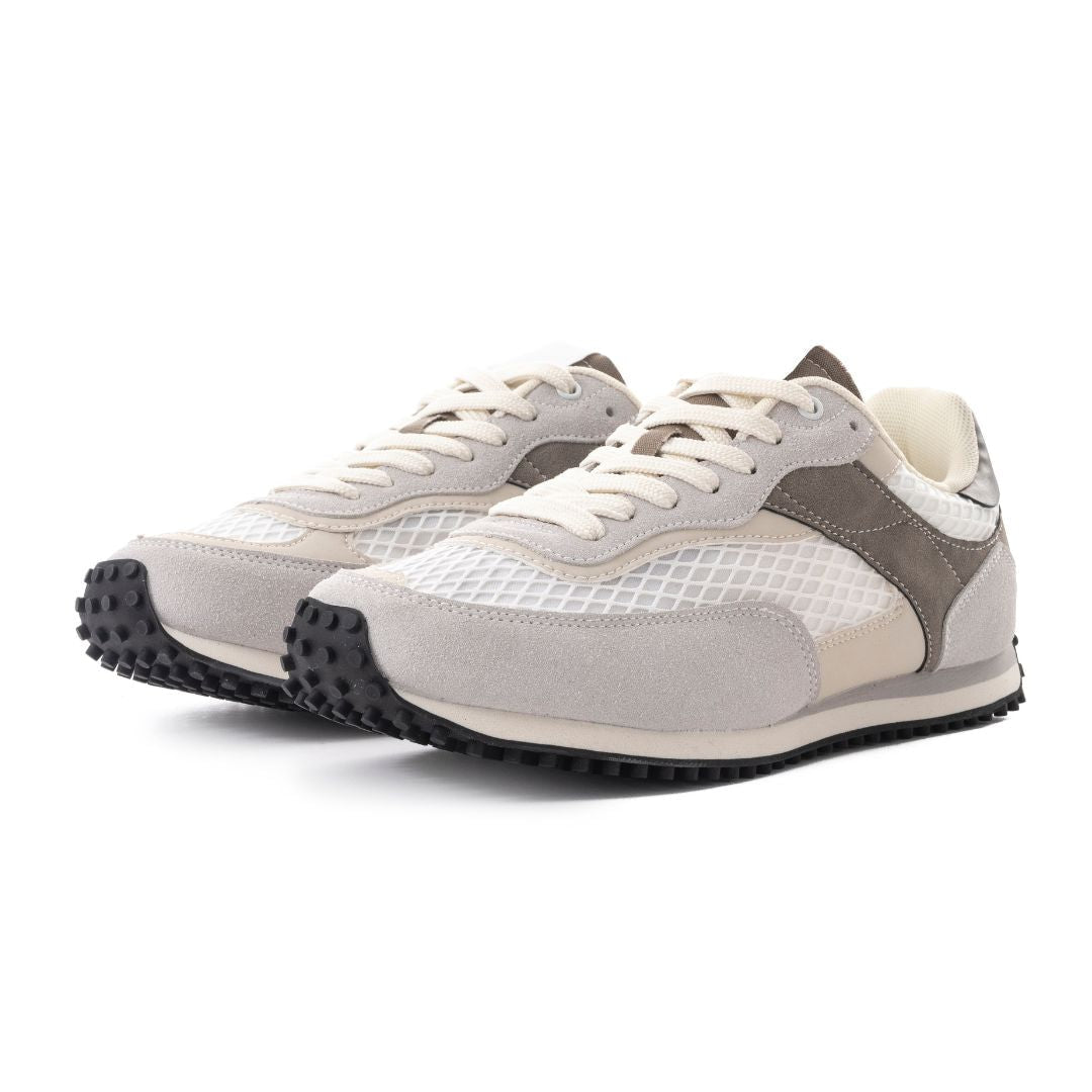 ZARA Retro Mesh Style Trainer Men 2342-320-BEG