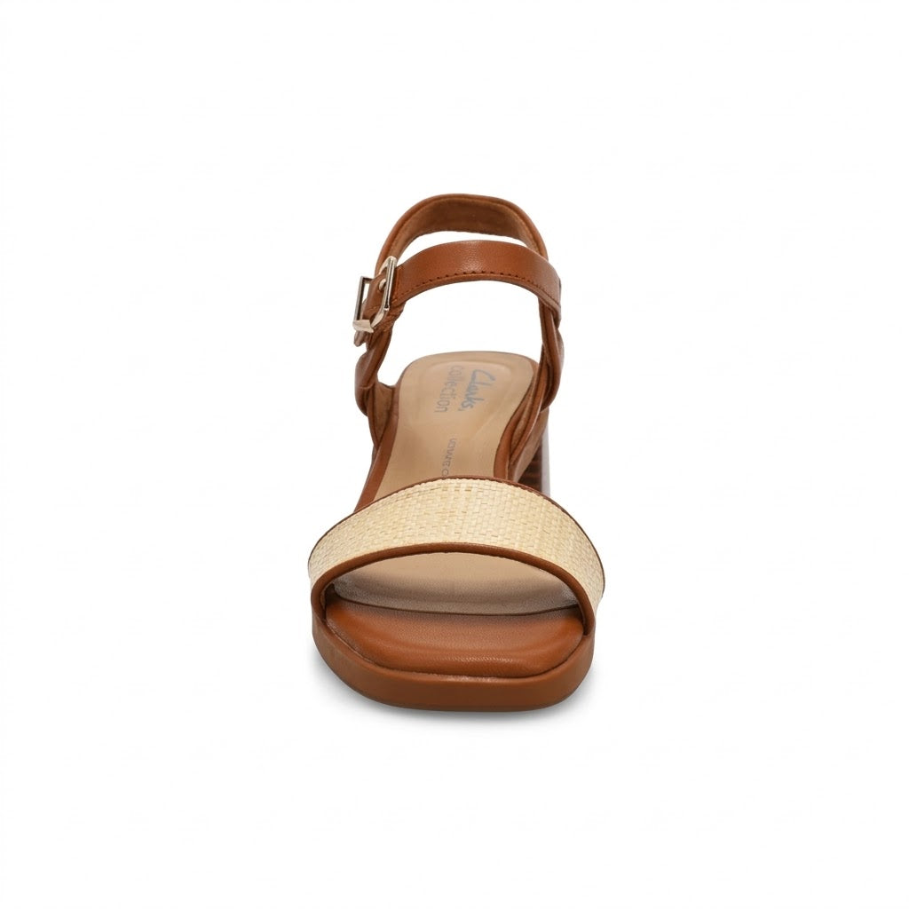 Clarks Jaylan Ray Heeled Sandals Women – TAN
