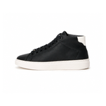 HUGO BOSS KIERAN HITO - حذاء نسائي برقبة عالية 50552676 - BLKWHT