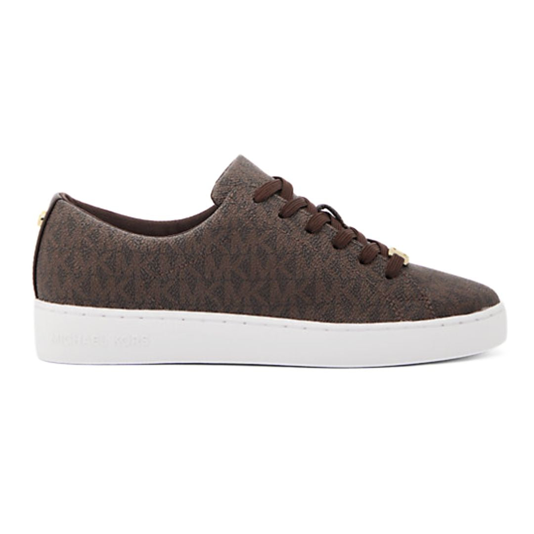 Michael Kors Keaton Signature Logo Sneaker - BRN