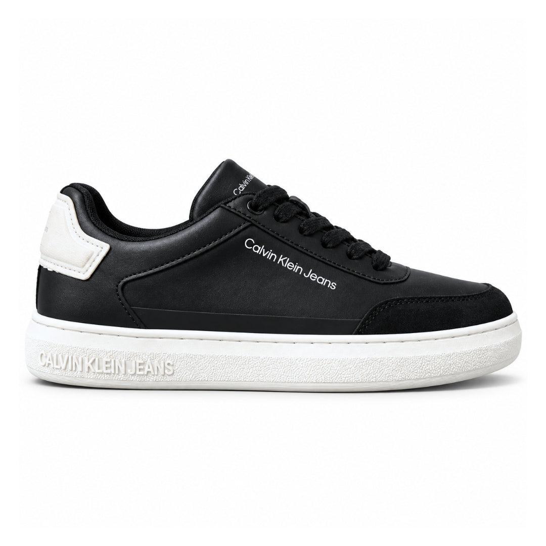Calvin Klein Jeans Cupsole Lace Up Sneakers Men YW0YW00914 - BLK