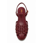ZARA Braided Leather Sandals Women 1615-016 - BUR
