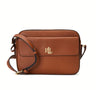 POLO RALPH LAUREN Leather Medium Marcy Camera Bag - TAN