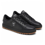 KARL LAGERFELD PARIS Patch Low Top Sneakers Men - BLK