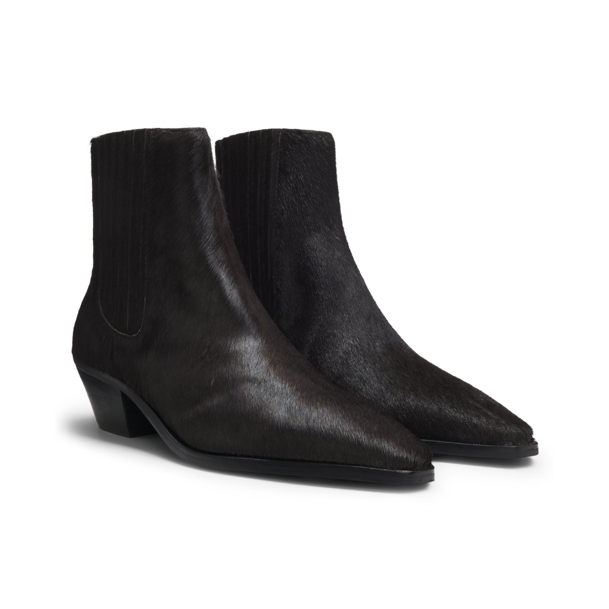HUGO BOSS Cuban-heel ankle boots Women 50548781 - BLK