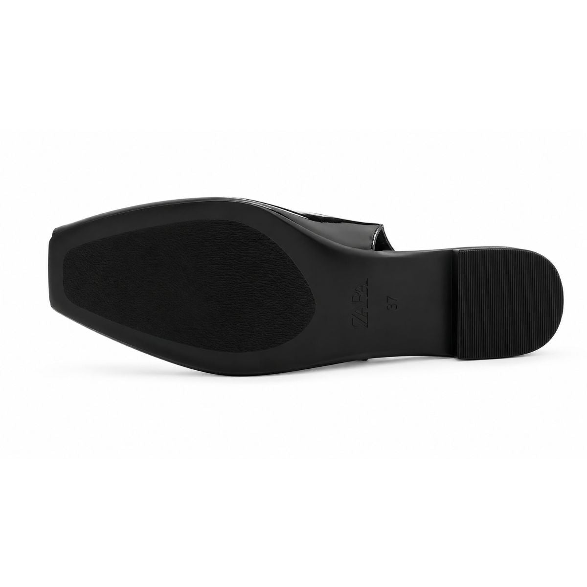 ZARA Slides2 Leather SANDALS Women 2612-115 - BUR