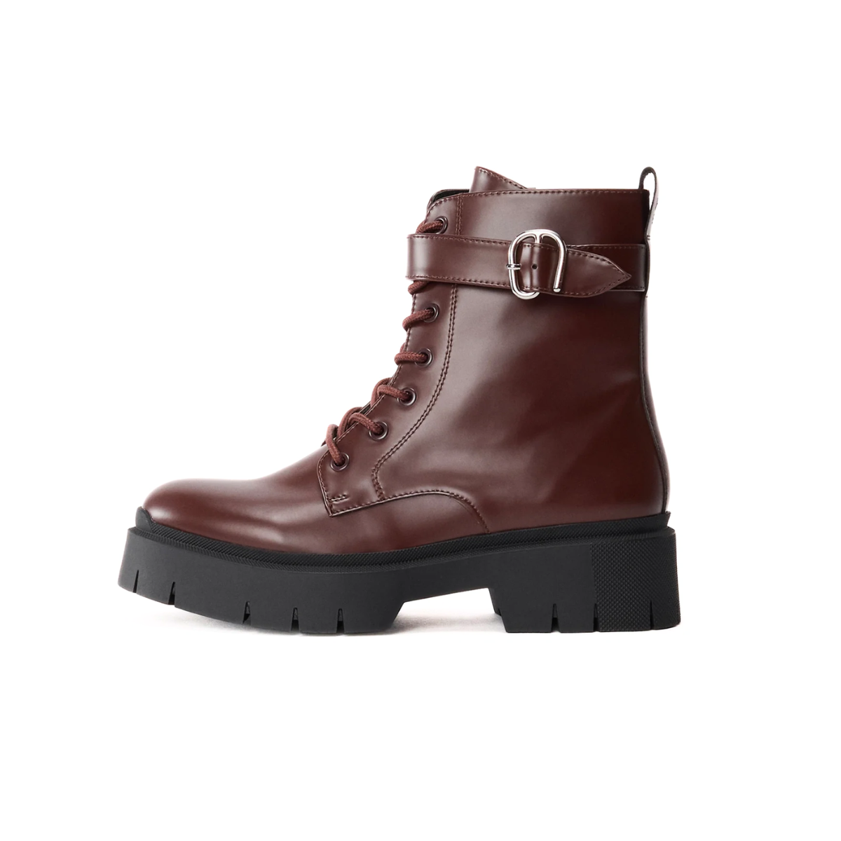 HUGO BOSS Faux-leather boots Women 50548781 - BRN