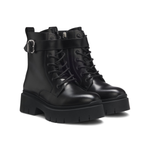 HUGO BOSS Faux-leather boots Women 50548781 - BLK