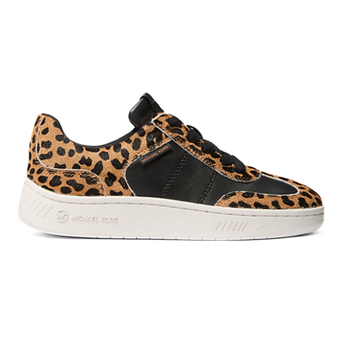 Michael Kors Kai Leopard Print Calf Hair Sneakers - LPD
