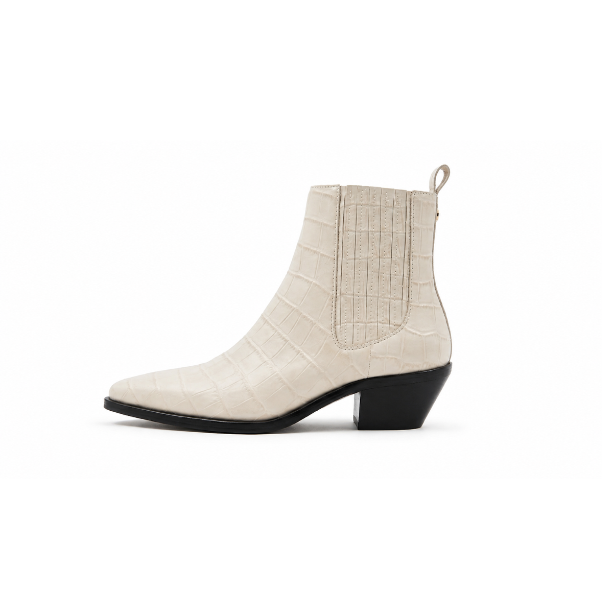 HUGO BOSS Cuban-heel ankle boots Women 50548781 - LGTBEG