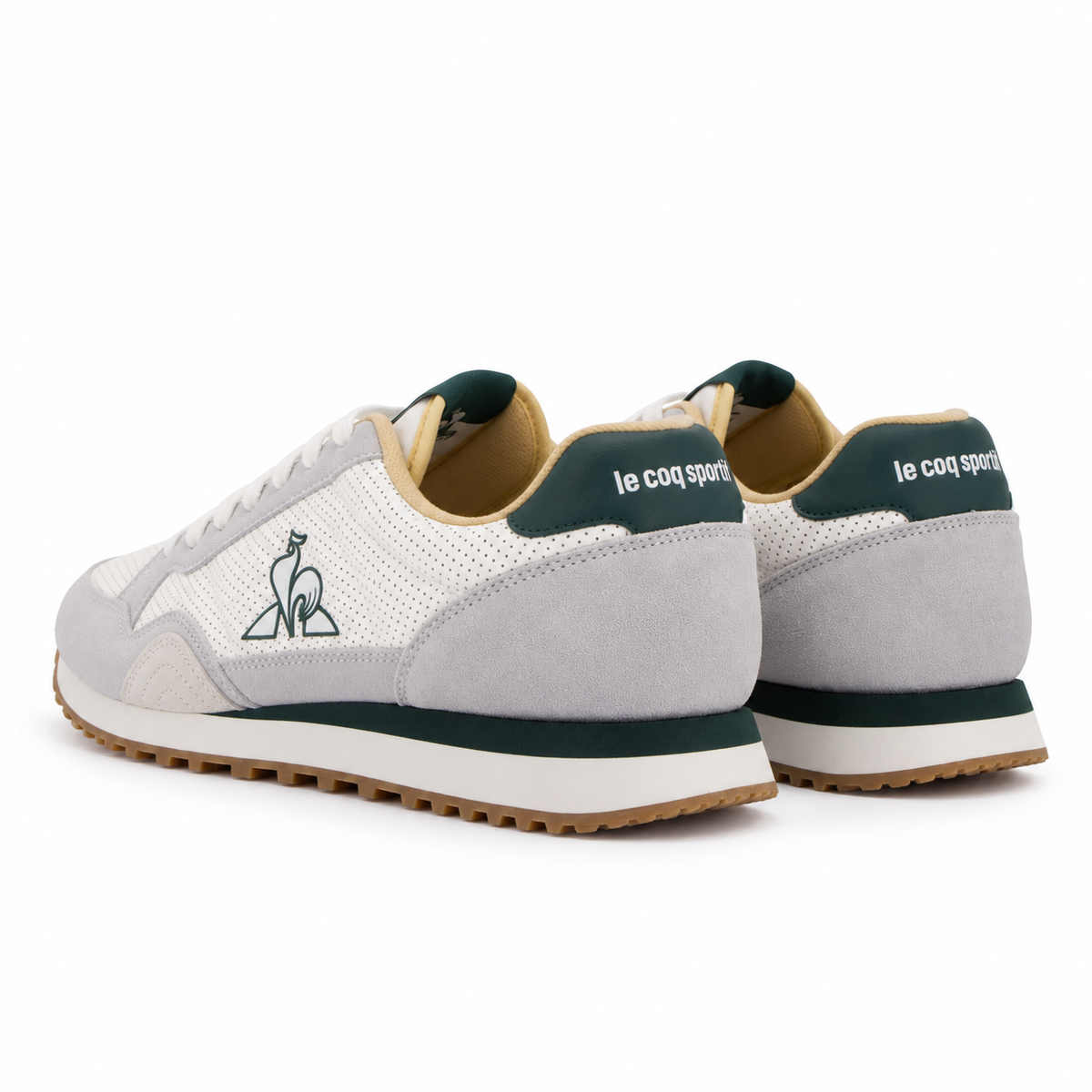 Le Coq Sportif Jet Star Retro-Running Sneakers Men - WHT