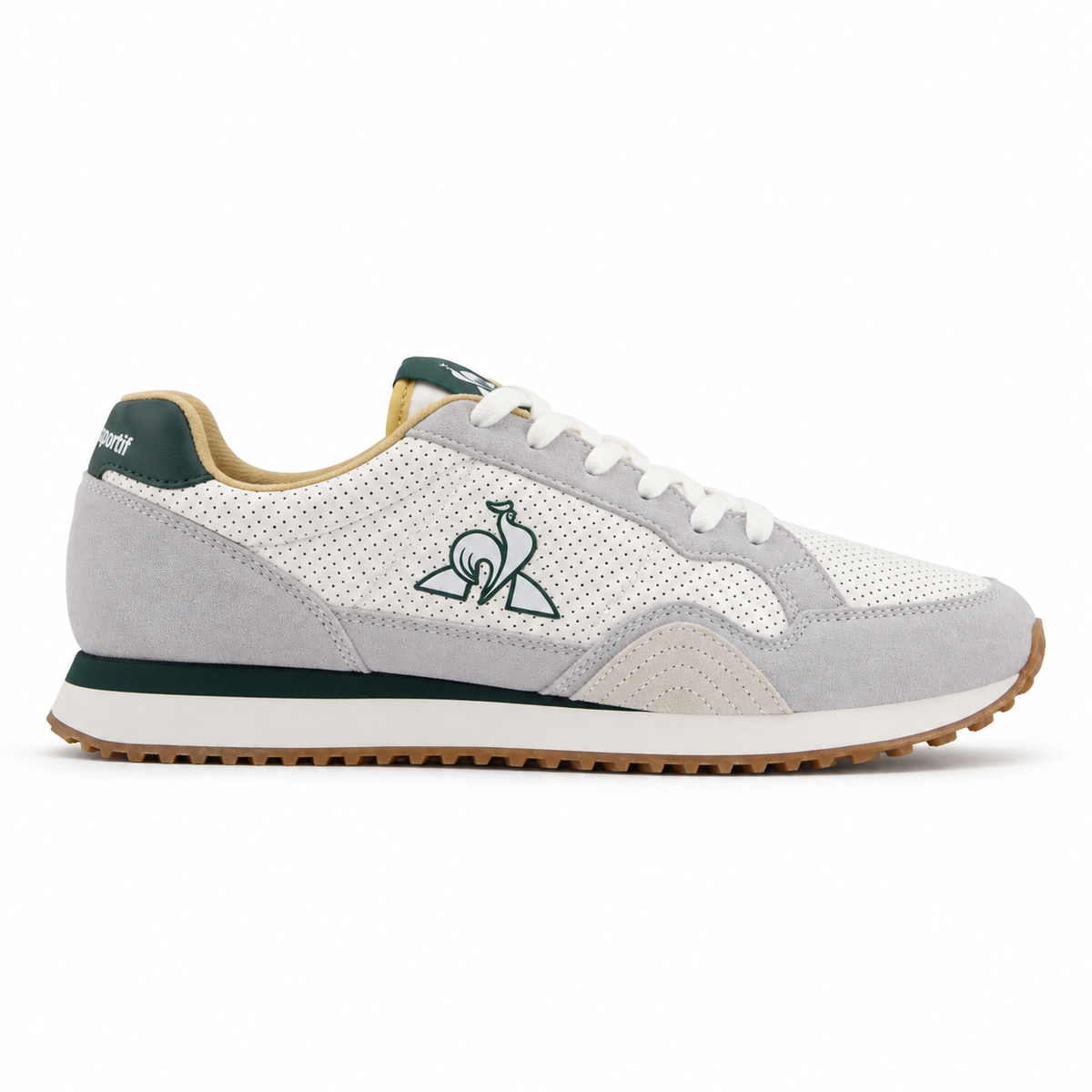 Le Coq Sportif Jet Star Retro-Running Sneakers Men - WHT