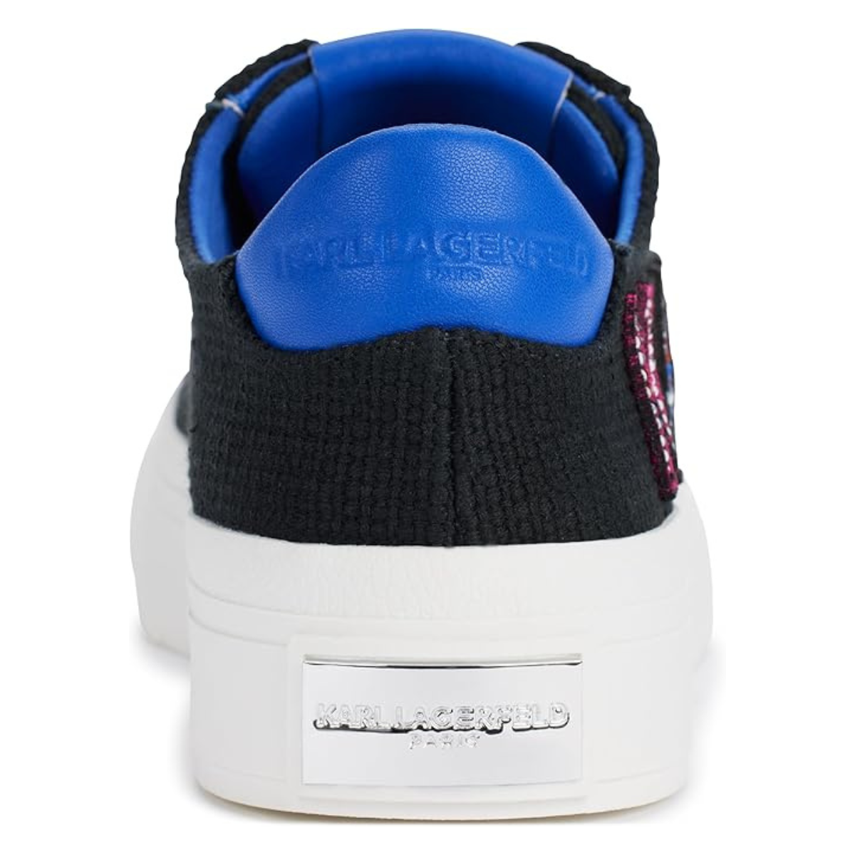 KARL LAGERFELD PARIS Gida Embellished Logo Sneakers Women -BLKBLU