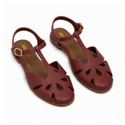 ZARA Leather Crab2 Sandals Women 1615-023 - BUR