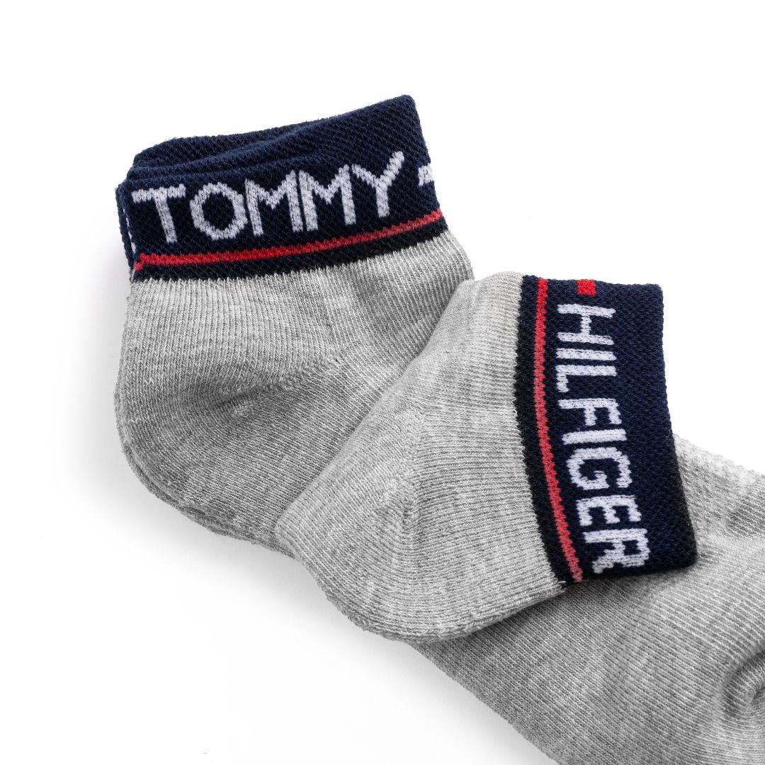 Tommy Hilfiger Ankle Sock 3-Pack Socks - GRY