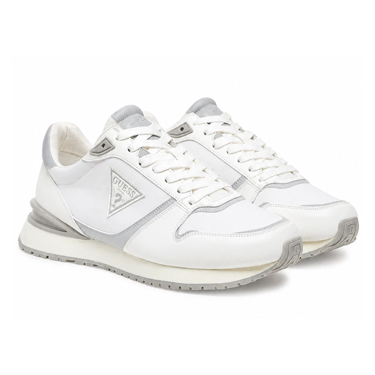 GUESS FMJISL FAL12 Sneakers Men - WHTGRY