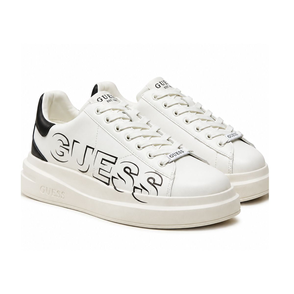 GUESS FMPELB SUE12  Sneakers Men - WHT