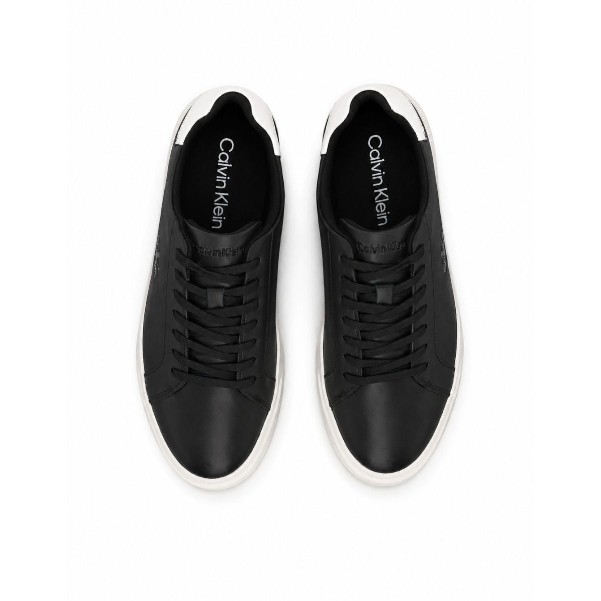 Calvin Klein Low-top2 Leather Sneakers Women HW0HW03146 - BLK