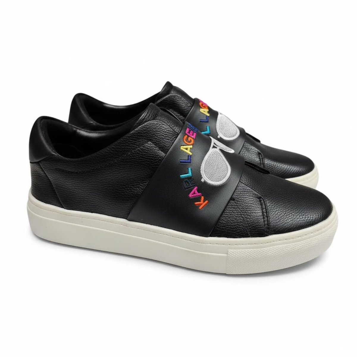 KARL LAGERFELD PARIS Clancee Slip On Sneakers Women - BLK