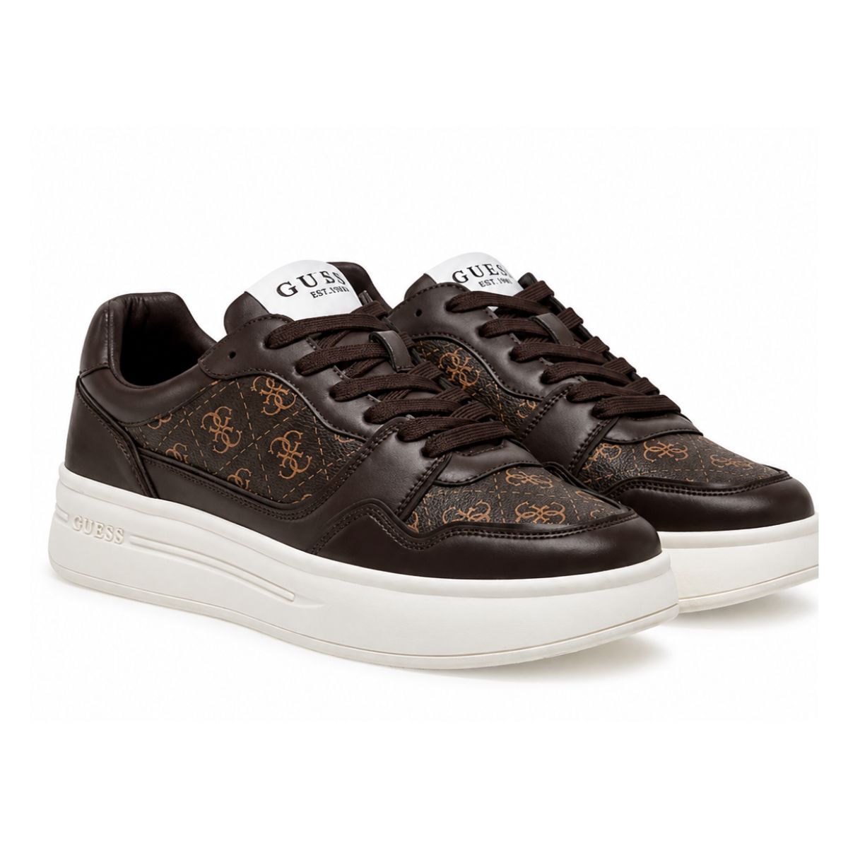GUESS FMJWII LEA12 Sneakers Men - BRN